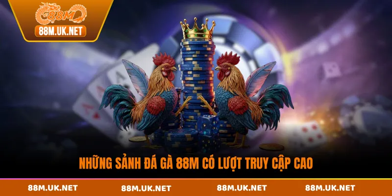 Những sảnh đá gà 88M có lượt truy cập cao